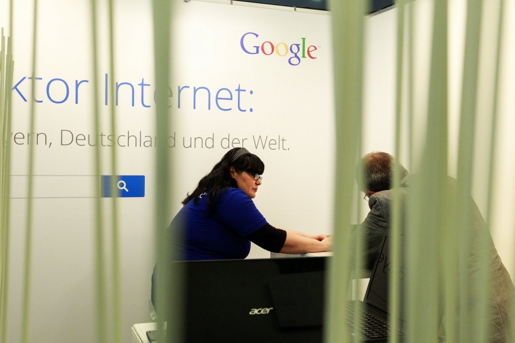 Google Promotion auf dem Deutschen Unternehmertag in Nürnberg
